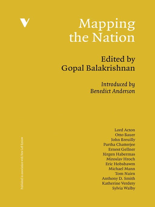 Title details for Mapping the Nation by Gopal Balakrishnan - Available